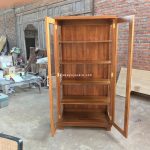 Furniture Modern Display Cabinet Minimalis Kayu Jati RKJ-DCB 04 - Image 3