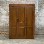 Almari Baju Lemari Pakaian Modern Minimalis Kayu Jati RKJ-LMP 01