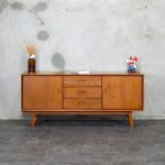 Buffet Meja TV Mebel Retro Kayu Jati RKJ-BUFTV 02