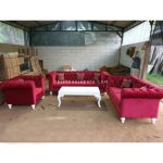 Furiture Set Meja Kursi Sofa Ruang Tamu Chesterfield RJK-SKMTU 04 - Image 2