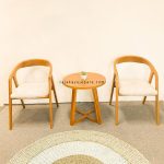 Furniture Set Kursi Teras Minimalis Kayu Jati RKJ-STRS 02 - Image 2