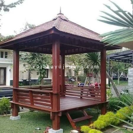 Gazebo Minimalis Modern Harga Murah Gazebo Minimalis Modern Harga Murah RKJ-GZO 02 - Image 1