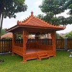 Gazebo Ukiran Kayu Jati Produksi Jepara RKJ-GZO 01