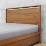 Katalog Mebel Tempat Tidur Laci Minimalis Modern Kayu Jati RJK-TTDR 05 - Image 4