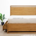 Model Terbaru Tempat Tidur Laci Minimalis Modern Kayu Jati RJK-TTDR 02 - Image 3