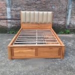 Ranjang Dipan Tempat Tidur Minimalis Modern Kayu Jati RJK-TTDR 01 - Image 2