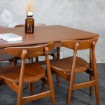 Terlaris Set Meja Kursi Makan Ropan Minimalis Kayu Jati RKJ-SMKM 05 - Image 5