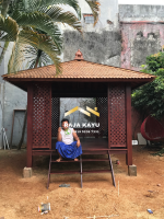 Jual Gazebo Kayu Jati Minimalis Harga Murah RKJ-GZO 10 - Image 2