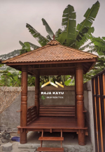 Jual Gazebo Jati Jepara Harga Murah RKJ-GZO 11
