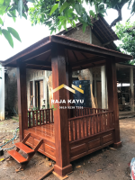 Jual Gazebo Minimalis Kayu Jati Jepara RKJ-GZO 15