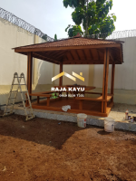 Jual Gazebo Minimalis Kayu Jati RKJ-GZO 13 - Image 2