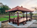 Jual Gazebo Minimalis Jati Jepara RKJ-GZO 16 - Image 3