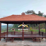 Jual Gazebo Minimalis Jati Jepara RKJ-GZO 16