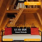 Rumah Segitiga Modern | Rumah Kayu Jati | Rumah Cabin - Image 2
