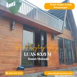 Rumah Segitiga Model Roftop | Rumah Kayu Minimalis - Image 2