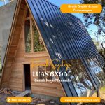 Rumah Segitiga Minimalis Kayu Jati - Image 3