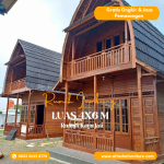 rumah lumbung tingkat kayu jati jepara