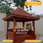 gazebo kayu jati | gazebo ukir jepara | gazebo joglo
