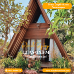 Rumah Segitiga Minimalis | Rumah Segitiga Kayu Jati