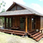 Rumah Kayu Joglo Minimalis Modern Kayu Jati