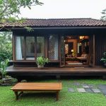 rumah kayu minimalis modern | rumah cabin kayu