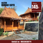 Rumah Joglo Jawa Kayu Jati Berkualitas