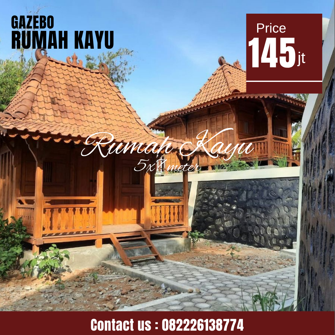 Abu Abu Inspirasi Desain Moderen Furniture Instagram Post Rumah Joglo Jawa Kayu Jati Berkualitas - Image 1