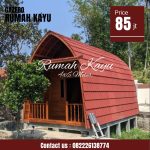 Rumah Glamping Lumbung Kayu Jati Jepara Berkualitas