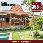 Rumah Joglo Pendopo Kayu Jati Jepara