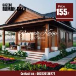 Rumah Kayu Minimalis Modern Kayu Jati
