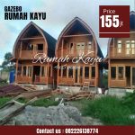 Rumah Lumbung Kayu Jati Minimalis Tingkat