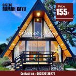 Rumah Segitiga Minimalis Modern Ukuran 5x7 Meter