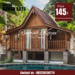 Rumah Kayu Jati Limasan 5x7 Meter Desain Elegan