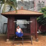 gazebo kayu jati | gazebo minimalis | gazebo jepara