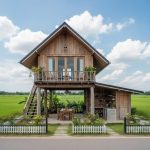 Rumah Panggung Kayu Jati | Rumah Kayu Minimalis