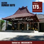 Rumah Joglo Pendopo Kayu Jati Tua Berkualitas