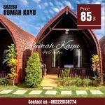 Rumah Lumbung Kayu Jati Minimalis Modern
