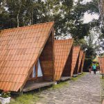 Rumah Glamping Segitiga Kayu Jati jepara