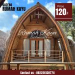 Rumah Lumbung Kayu Jati | Rumah Glaamping Kayu