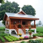 Rumah Kayu Jati Minimalis Modern Jepara