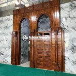 Mihrab Masjid Kayu Jati Jepara | Mimbar Masjid