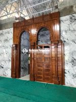 Mihrab Masjid Kayu Jati Jepara | Mimbar Masjid