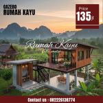 Rumah Panggung Kayu Jati | Rumah Kayu Minimalis