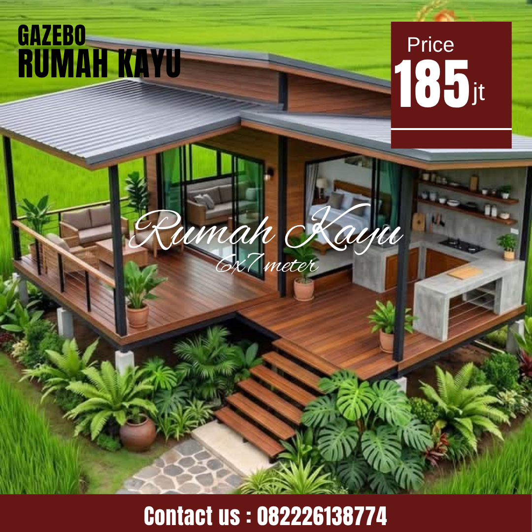 Abu Abu Inspirasi Desain Moderen Furniture Instagram Post Rumah Kayu Minimalis Modern | Rumah Joglo Kayu Jati - Image 1