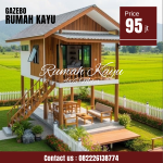 Harga Rumah Kayu Panggung Minimalis Modern
