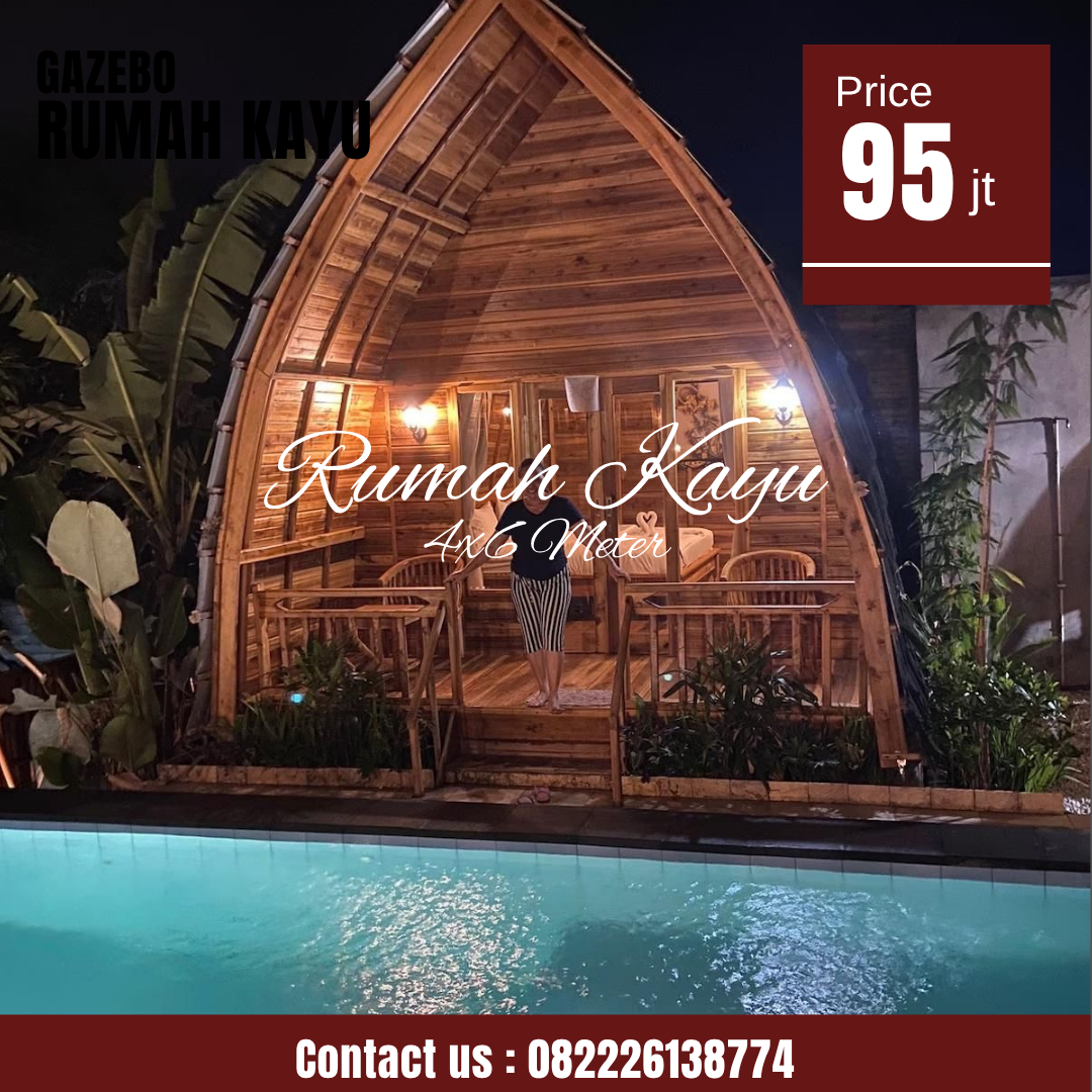 Abu Abu Inspirasi Desain Moderen Furniture Instagram Post Rumah Lumbung Kayu Jati Minimalis Bongkar Pasang - Image 1