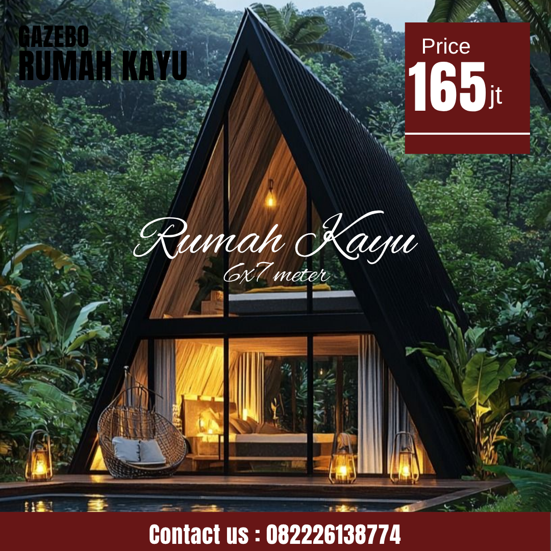 Abu Abu Inspirasi Desain Moderen Furniture Instagram Post Rumah Segitiga Minimalis Modern Kayu Jati - Image 1