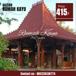 Jual Rumah Joglo Kayu Jati Asli Harga Terjangkau