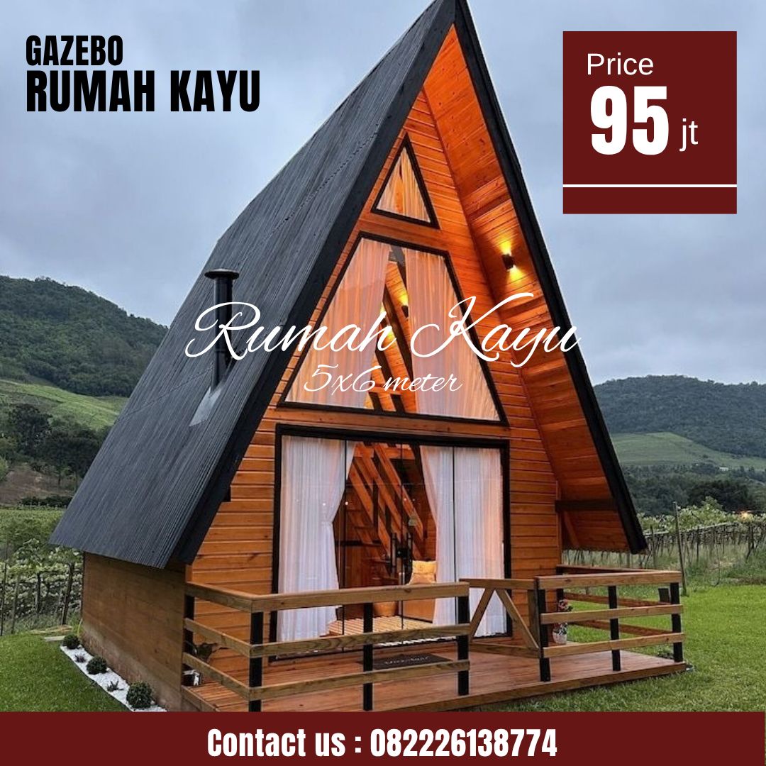 WhatsApp Image 2026-05-04 at 19.04.28 Harga Rumah Kayu Segitiga A-frame Minimalis Modern - Image 1
