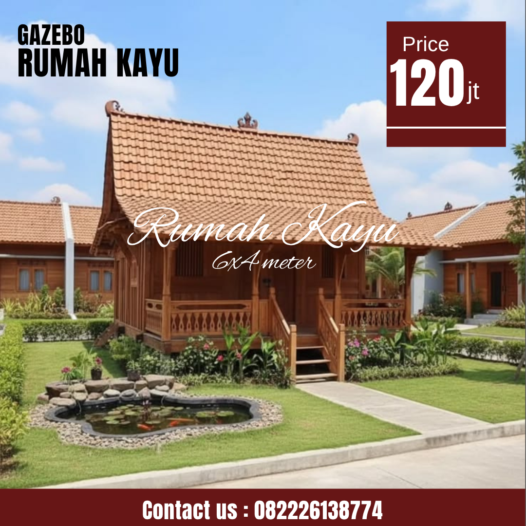 Abu Abu Inspirasi Desain Moderen Furniture Instagram Post - 2026-06-27T044740.039 Rumah Joglo Limasan Kayu Jati Bongkar Pasang - Image 1